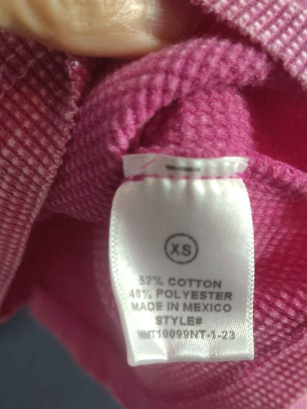 Altar'd State Magenta Ribbed Flutter-Sleeve Cropped Top - Picture 6 of 7